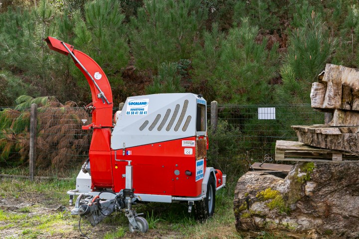 broyeur en location chez localand à capbreton et soutons